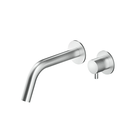 Stainless steel bathroom faucets