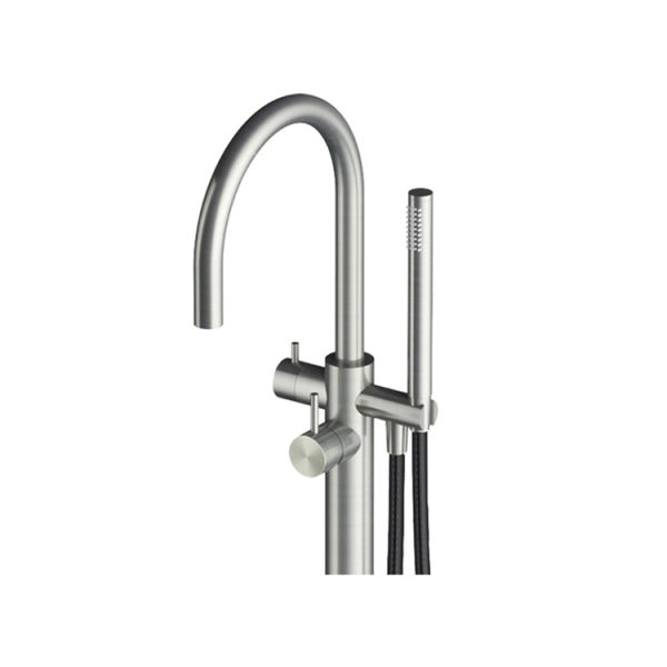 Stainless steel bathroom faucets