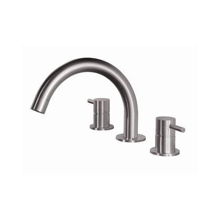 Stainless steel bathroom faucets